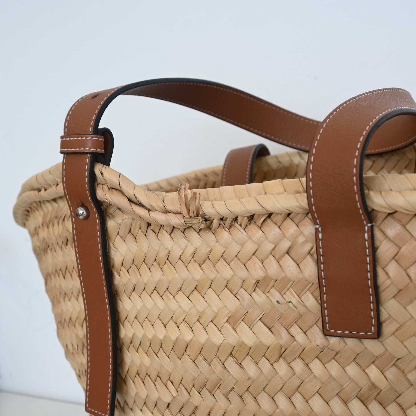 Loewe Basket Raffia Bag Medium