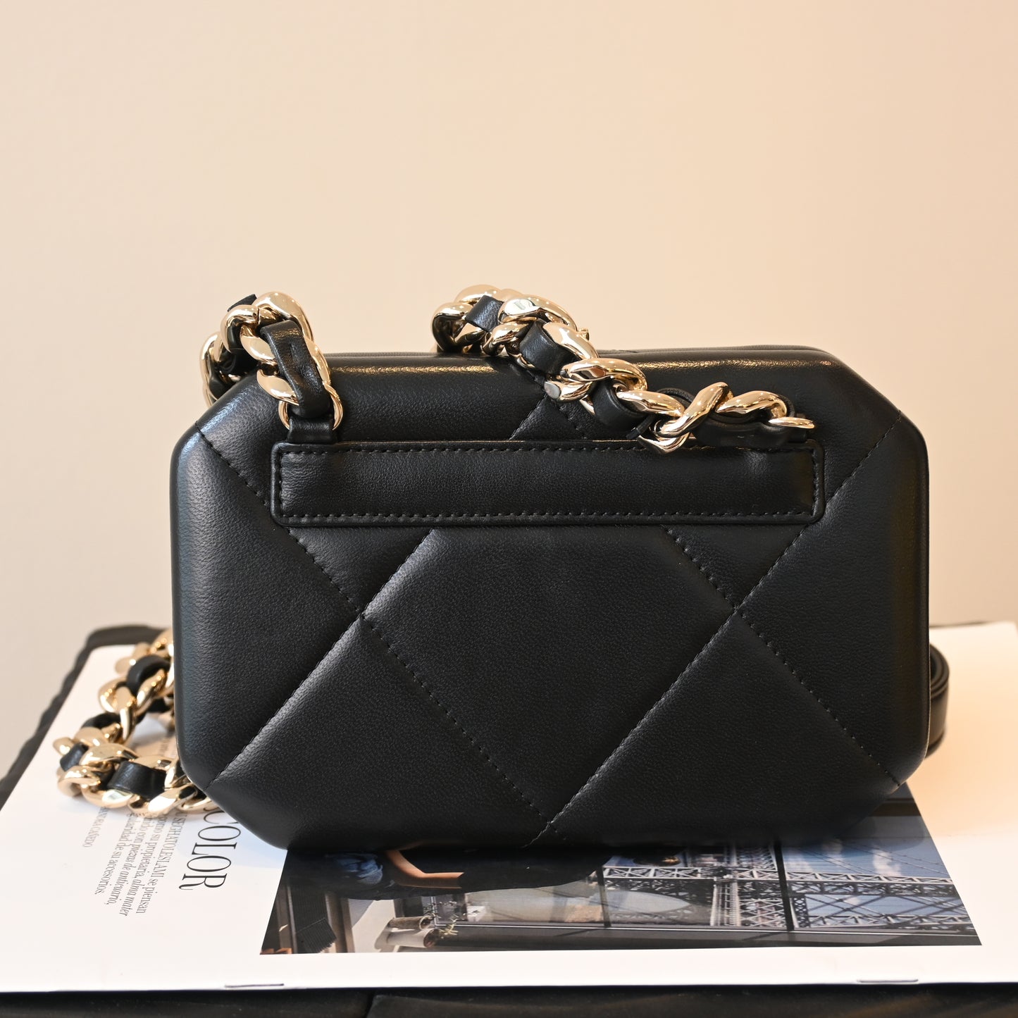 Chanel Evening Sling Bag Lambskin GHW