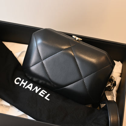 Chanel Evening Sling Bag Lambskin GHW