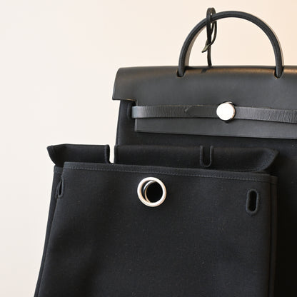 Hermès Herbag Ado PM Toile Officier × Vache Hunter □G:2003