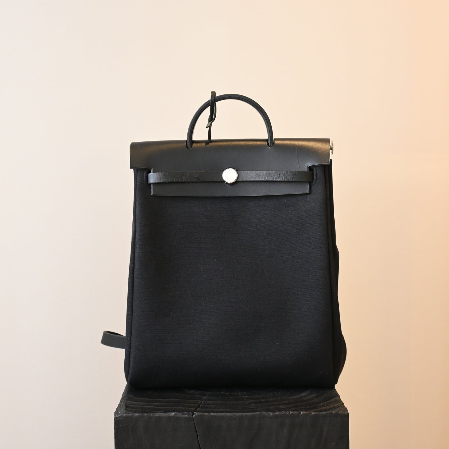 Hermès Herbag Ado PM Toile Officier × Vache Hunter □G:2003