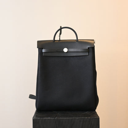 Hermès Herbag Ado PM Toile Officier × Vache Hunter □G:2003