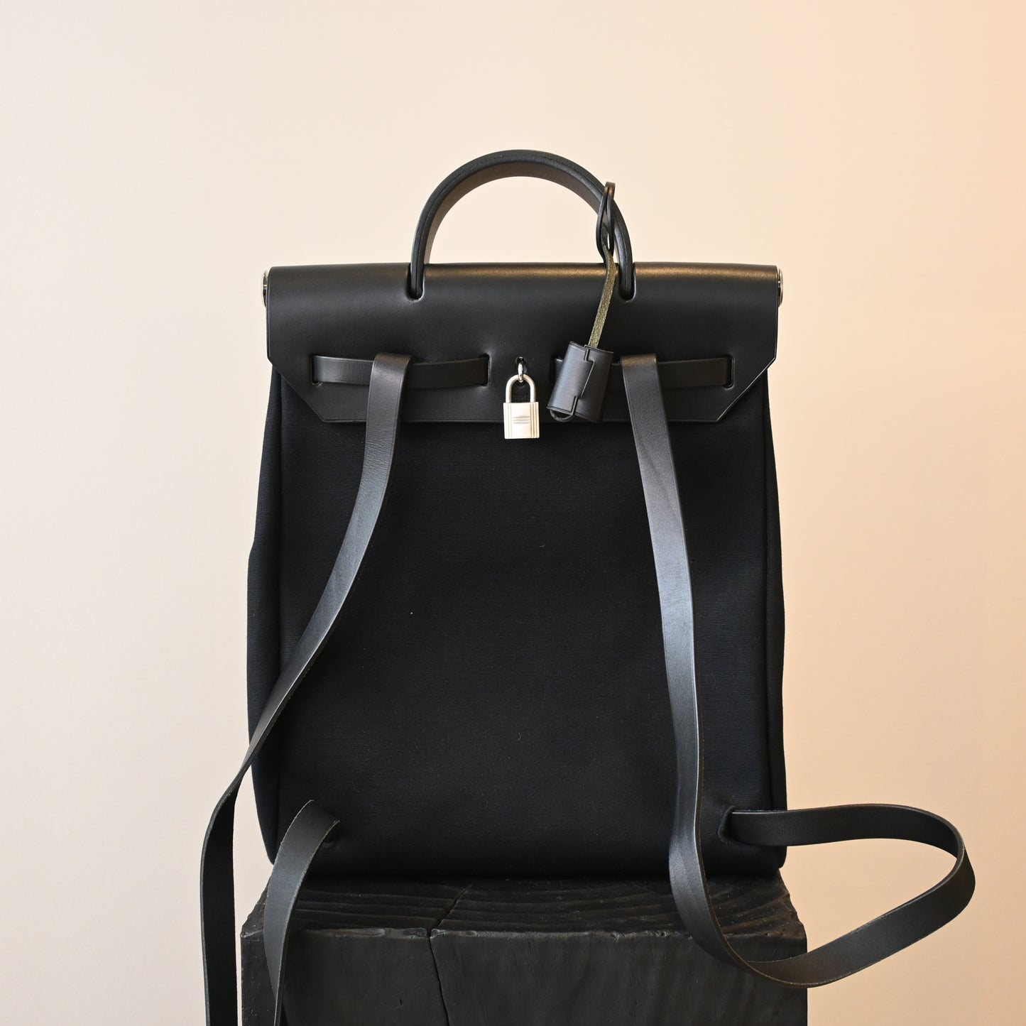 Hermès Herbag Ado PM Toile Officier × Vache Hunter □G:2003