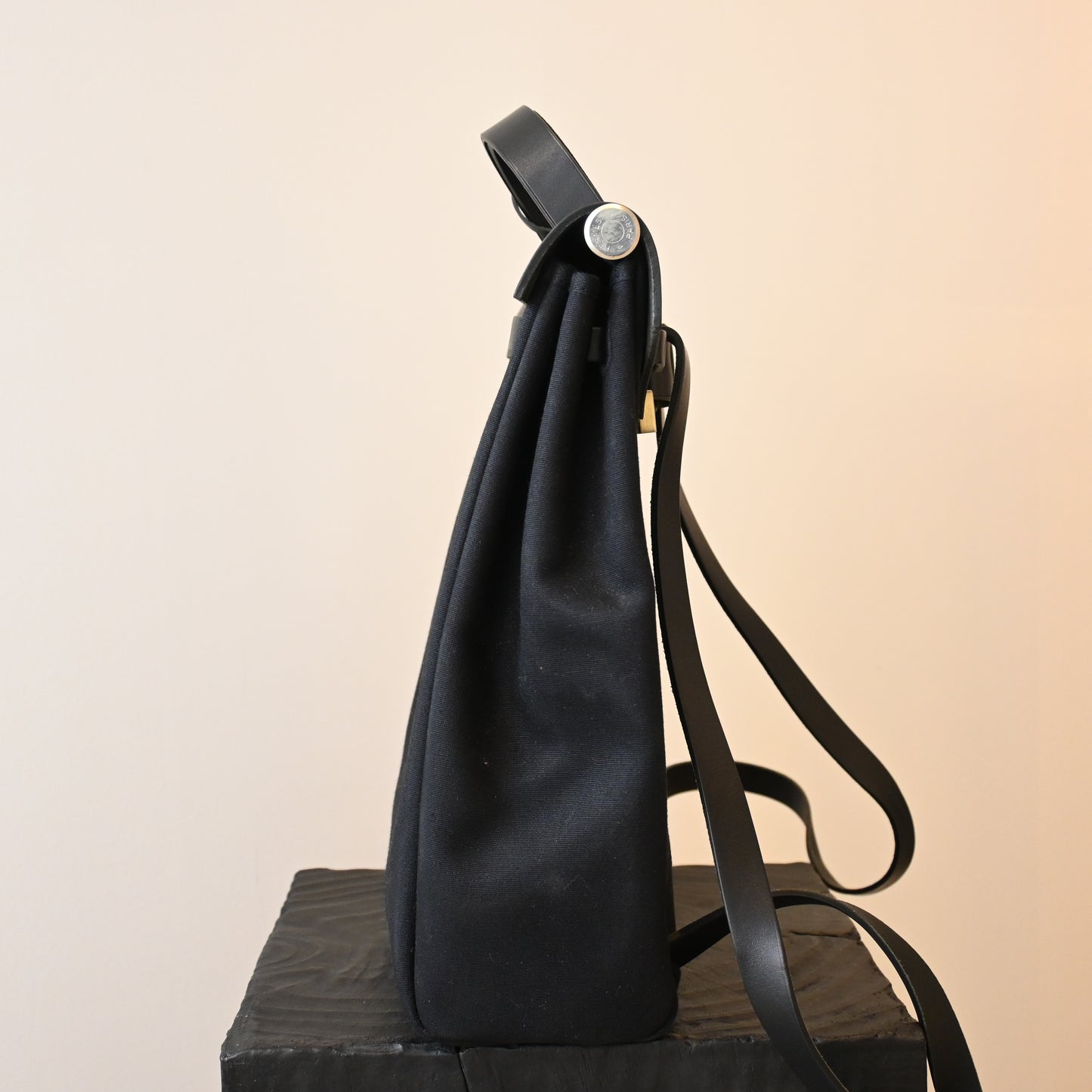 Hermès Herbag Ado PM Toile Officier × Vache Hunter □G:2003
