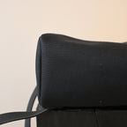 Hermès Herbag Ado PM Toile Officier × Vache Hunter □G:2003 - Leluxe Vintage Sdn. Bhd.