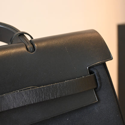 Hermès Herbag Ado PM Toile Officier × Vache Hunter □G:2003