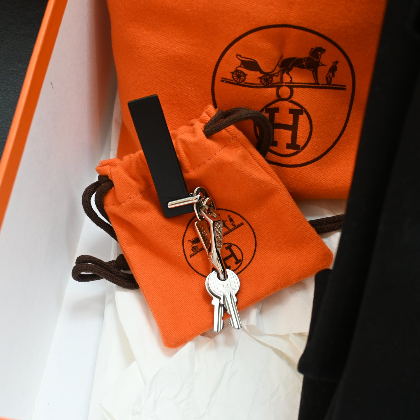 Hermès Herbag Ado PM Toile Officier × Vache Hunter □G:2003