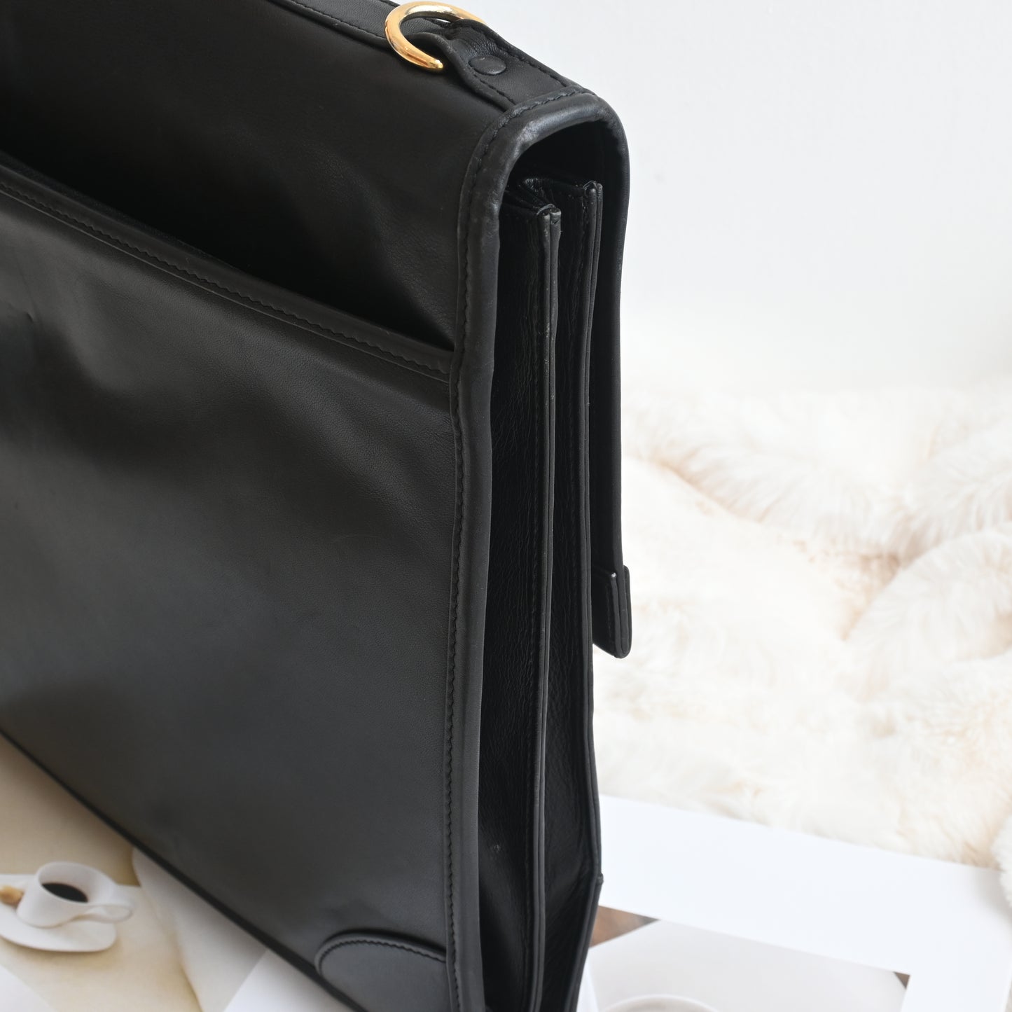 Loewe Anagram Business Laptop Bag
