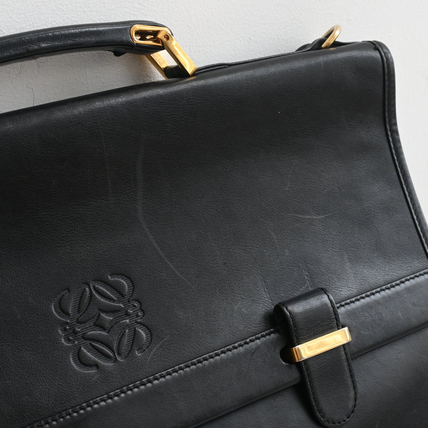 Loewe Anagram Business Laptop Bag