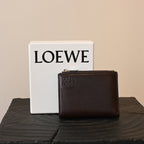 Loewe Anagram Slim Compact Wallet Brown - Leluxe Vintage Sdn. Bhd.