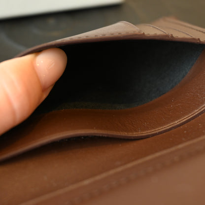 Loewe Anagram Slim Compact Wallet Brown