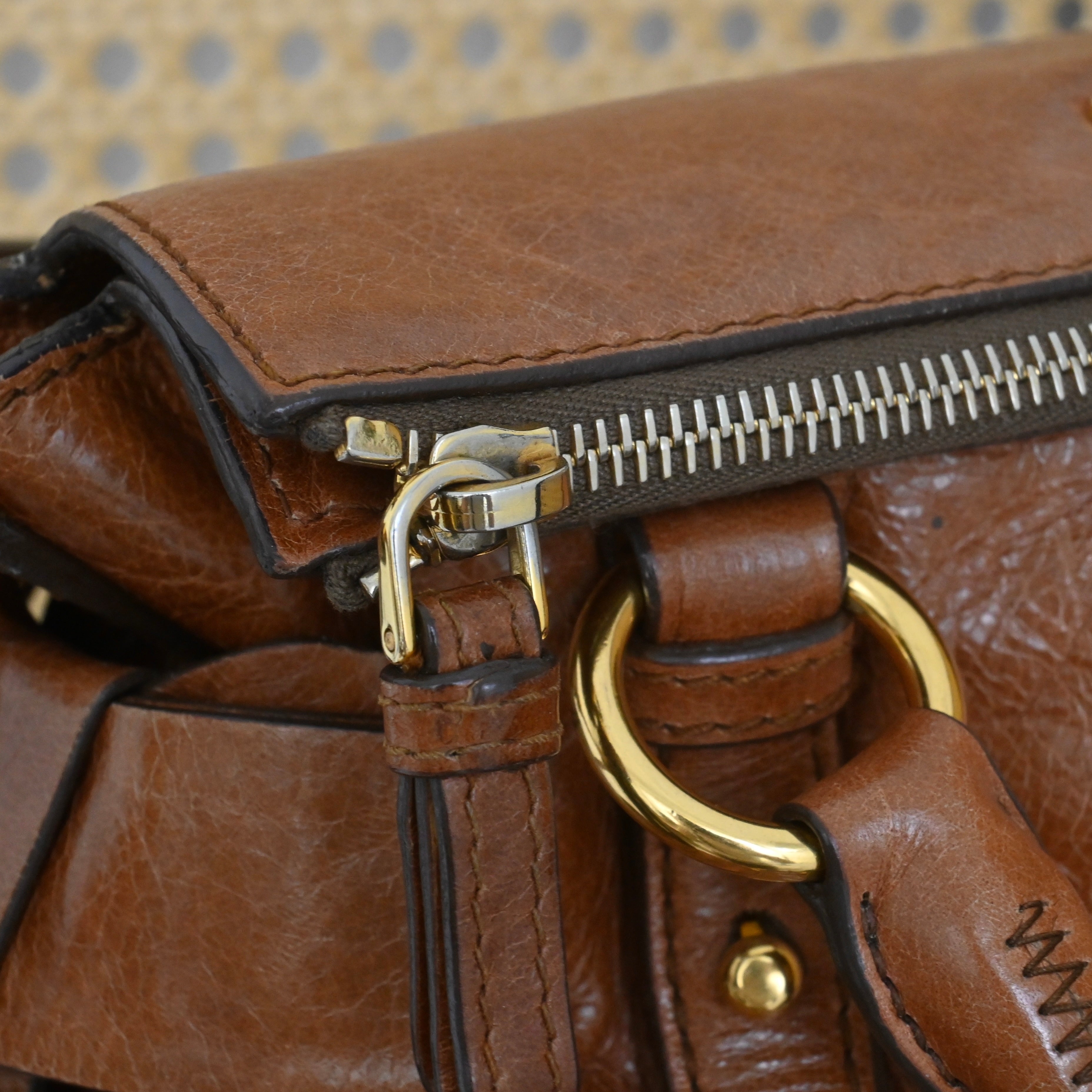 Miu Miu Vitello Lux Small Bow Bag