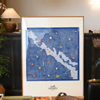 Hermès Carré 90 LA VOIE LACTEE Milky Way Scarf by Wlodek Kaminski - Leluxe Vintage Sdn. Bhd.