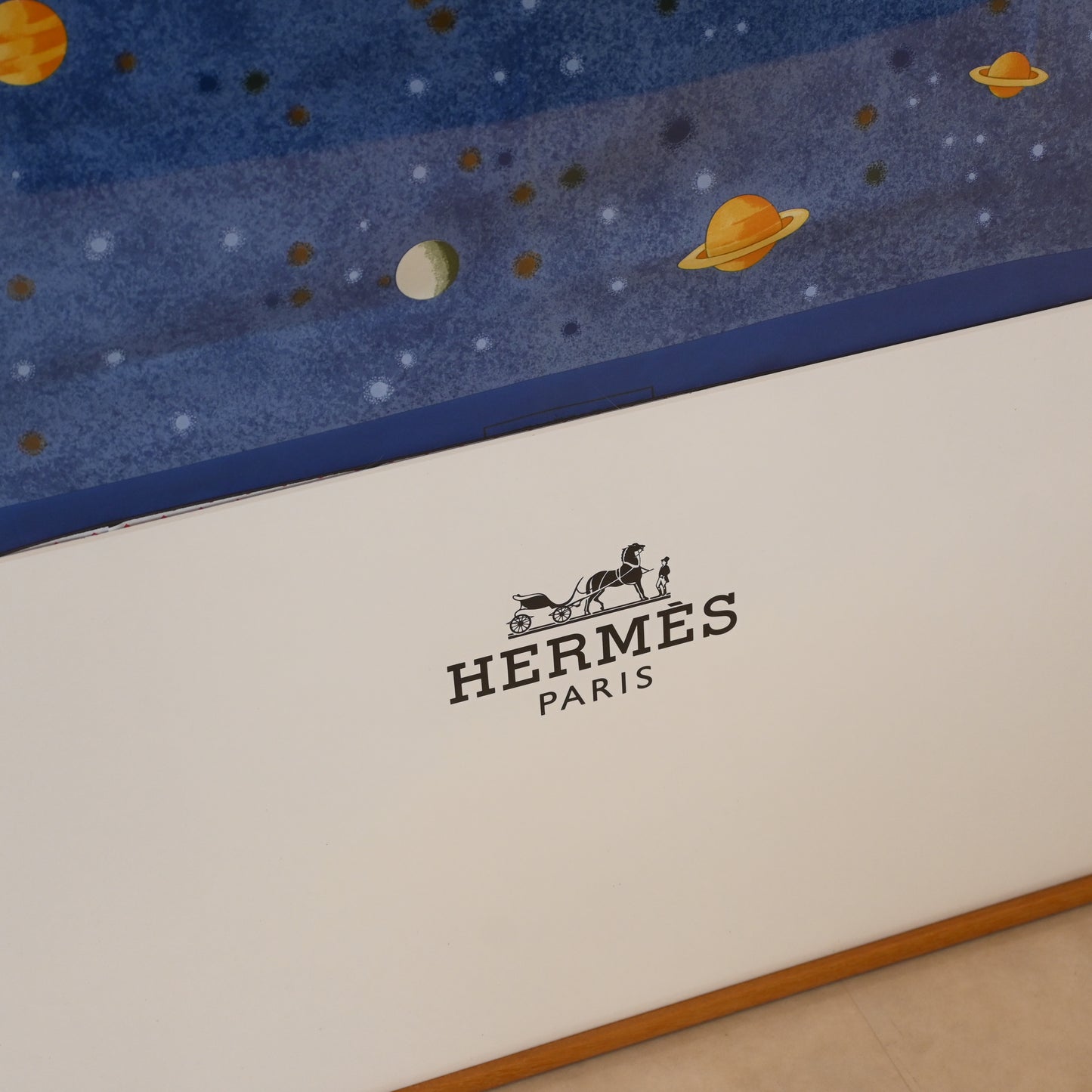 Hermès Carré 90 LA VOIE LACTEE Milky Way Scarf by Wlodek Kaminski