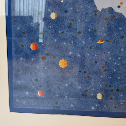 Hermès Carré 90 LA VOIE LACTEE Milky Way Scarf by Wlodek Kaminski