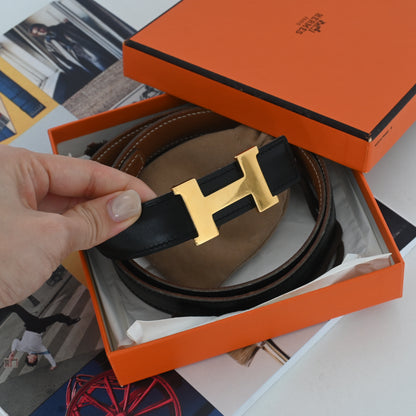 Hermes Constance Reversible Belt Mini H Buckle 29mm