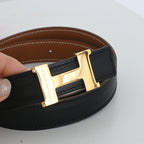 Hermes Constance Reversible Belt Mini H Buckle 29mm - Leluxe Vintage Sdn. Bhd.