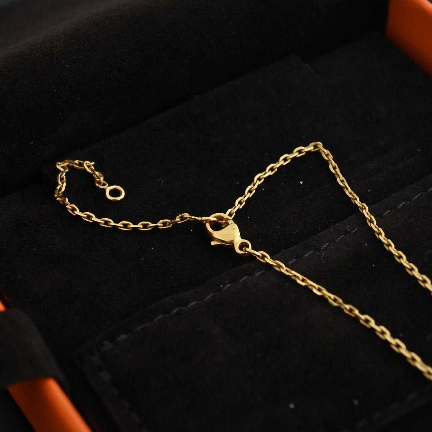 Hermes O'Maillon Pendant Necklace in GHW