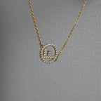 F is Fendi Crystal Logo Gold Tone Link Bracelet - Leluxe Vintage Sdn. Bhd.
