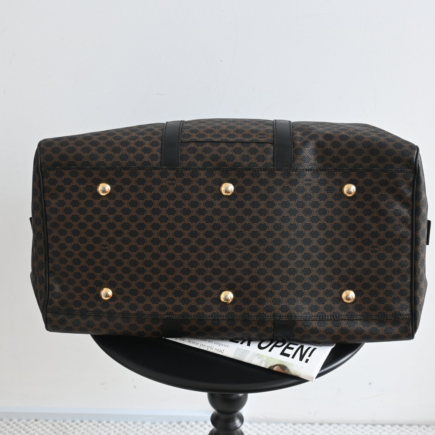 Celine Black Macadam Boston