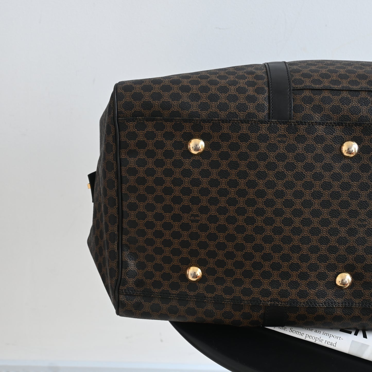 Celine Black Macadam Boston