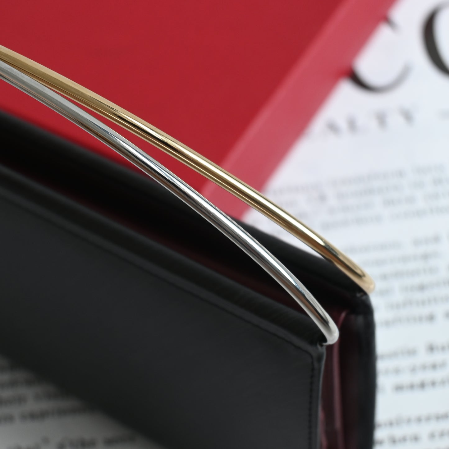 Cartier Trinity Black Clutch