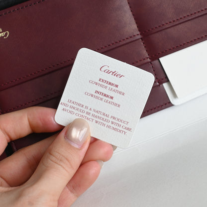 Cartier Trinity Black Clutch