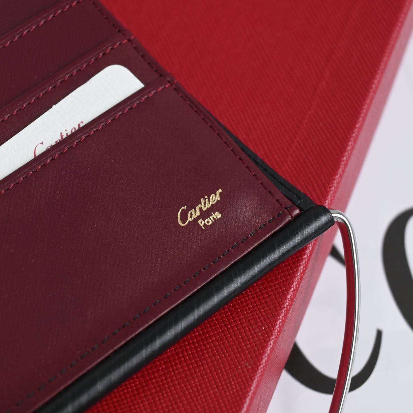 Cartier Trinity Black Clutch