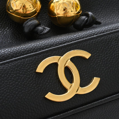 Chanel Triple Logo CC Bucket Bag with Gold Crush