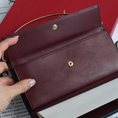 Cartier Trinity Black Clutch