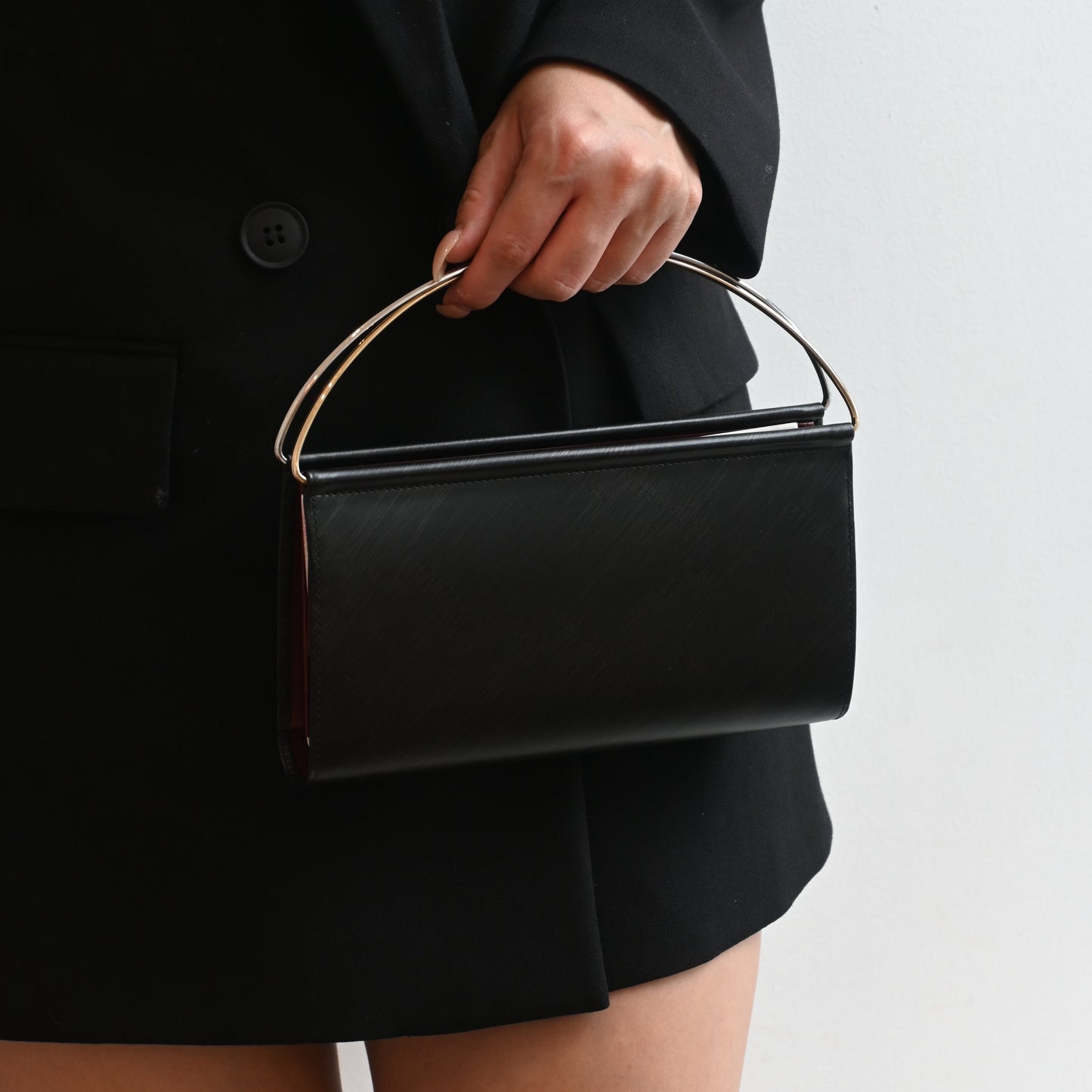 Cartier Trinity Black Clutch
