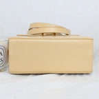Salvatore Ferragamo Small Gancini Kelly Beige - Leluxe Vintage Sdn. Bhd.