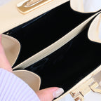 Salvatore Ferragamo Small Gancini Kelly Beige - Leluxe Vintage Sdn. Bhd.
