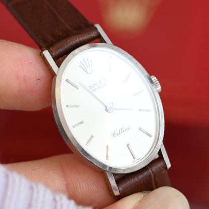 Rolex Cellini 4110 White Gold 18K