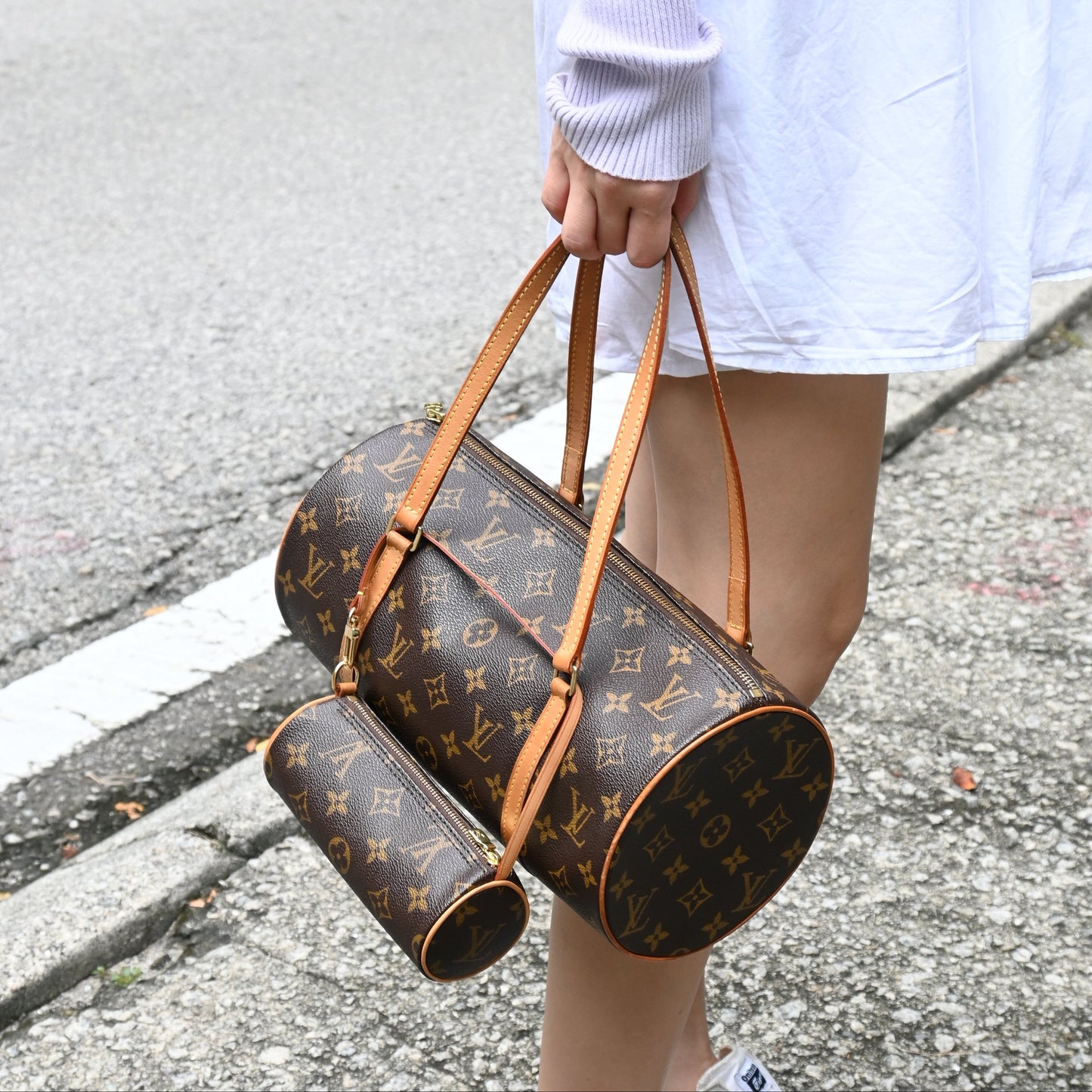 Louis Vuitton Papillon 30 with Mini Papillon