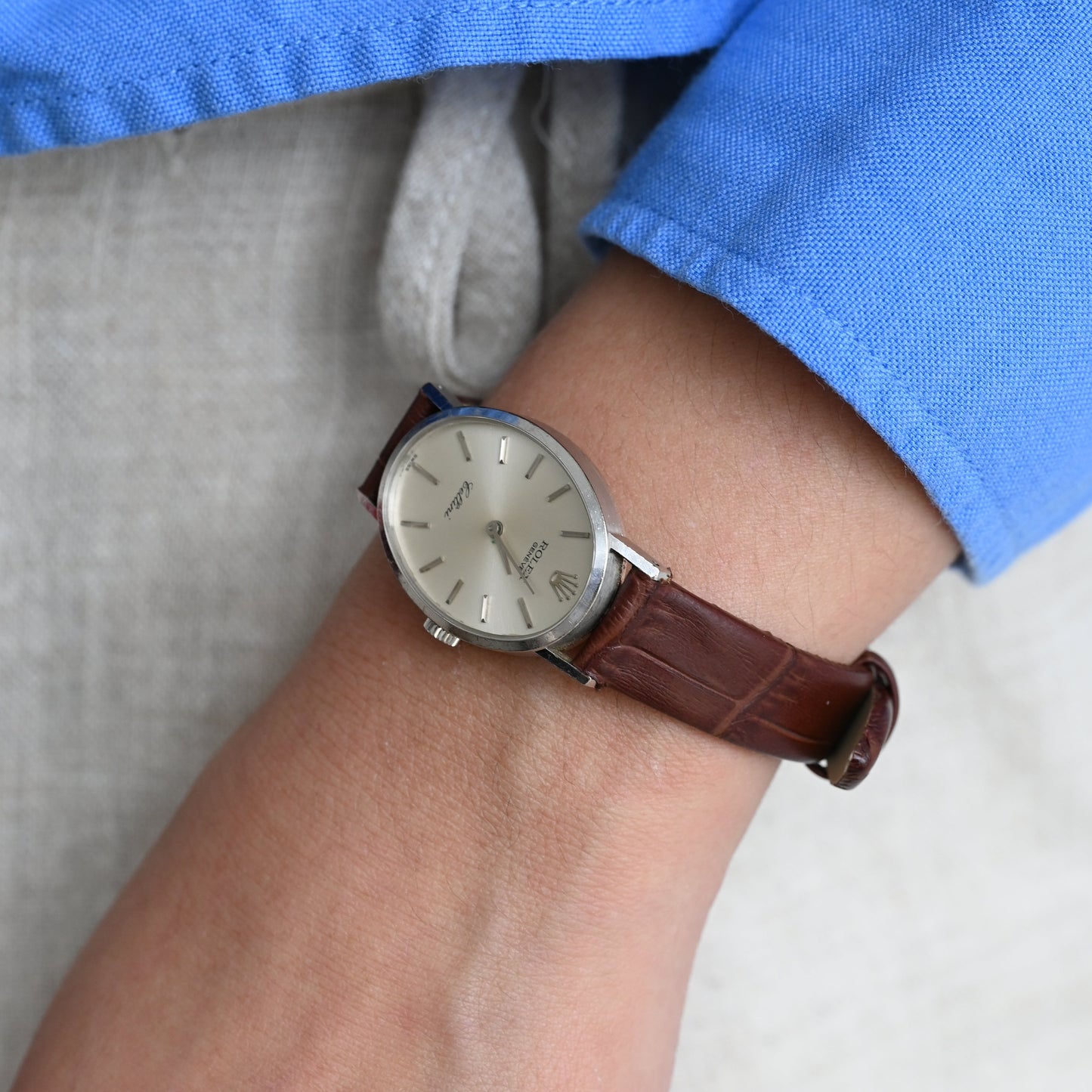 Rolex Cellini 4110 White Gold 18K