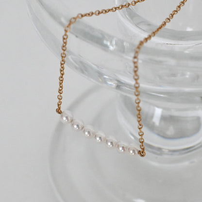 Mikimoto Pearl Chocker in 14k YG