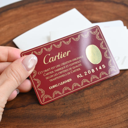 Trinity de Cartier Handbag in Bordeaux