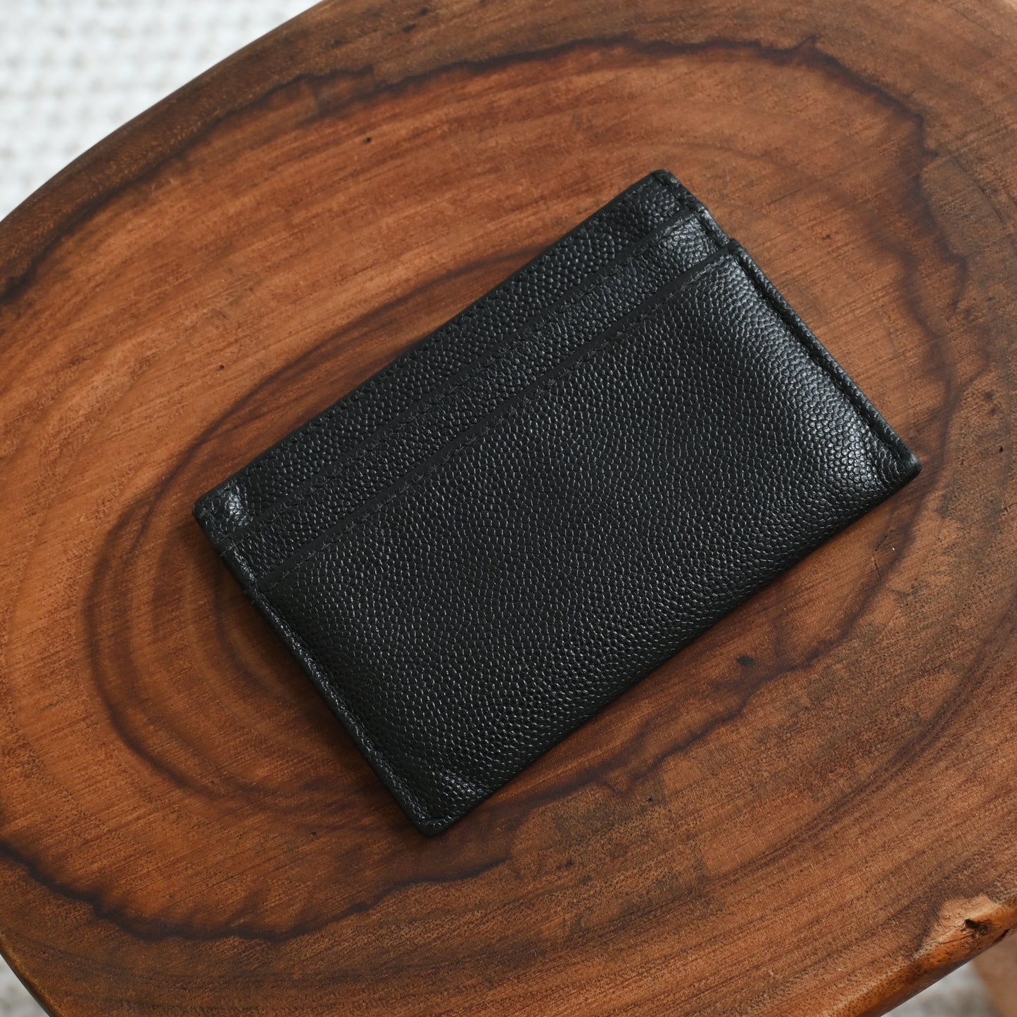 Chanel Card Holder Black