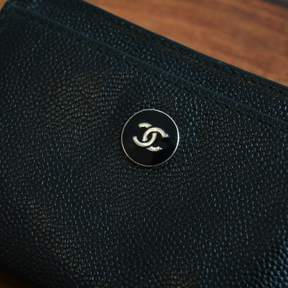Chanel Card Holder Black