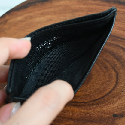 Chanel Card Holder Black