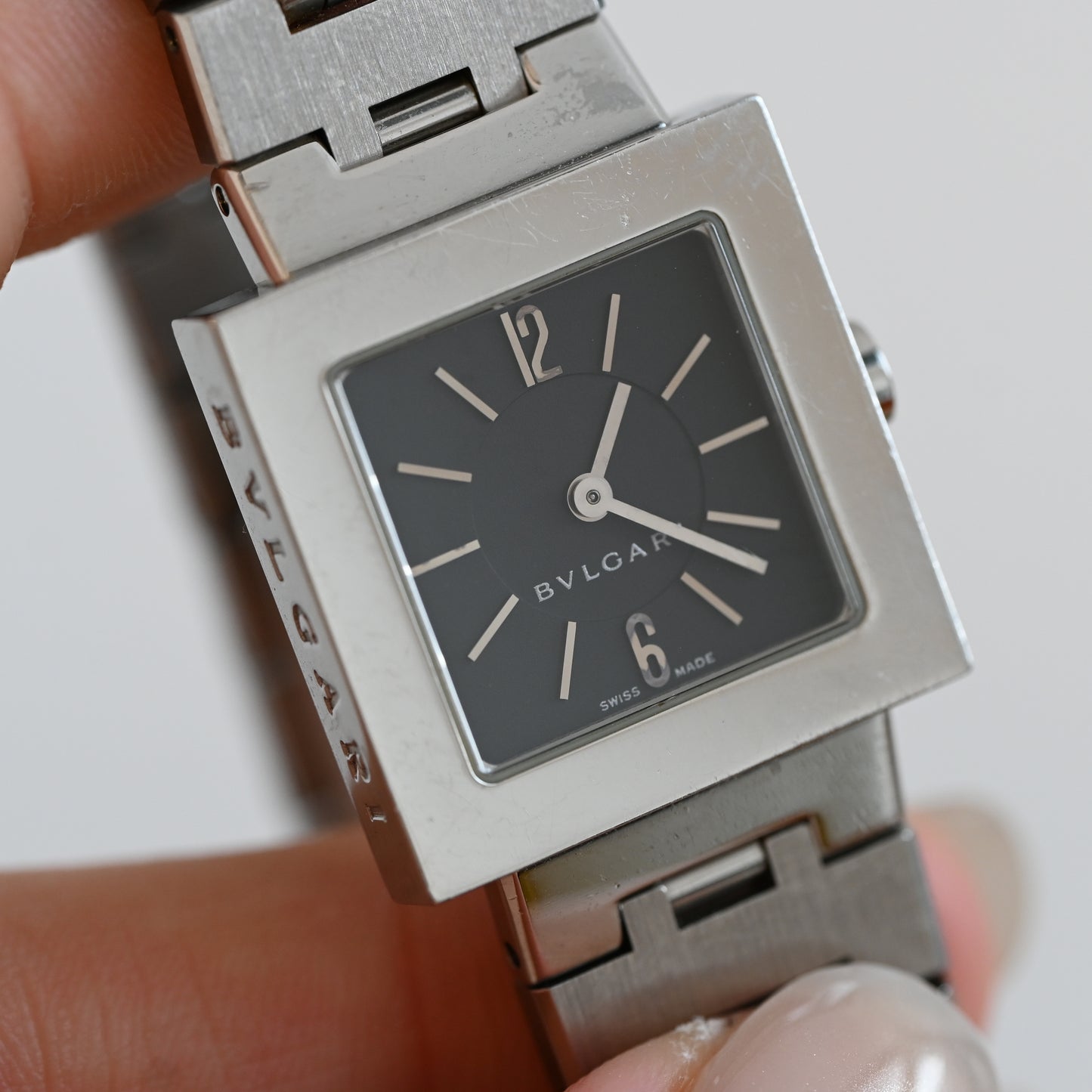 Bvlgari Quadrado SQ22SS Watch