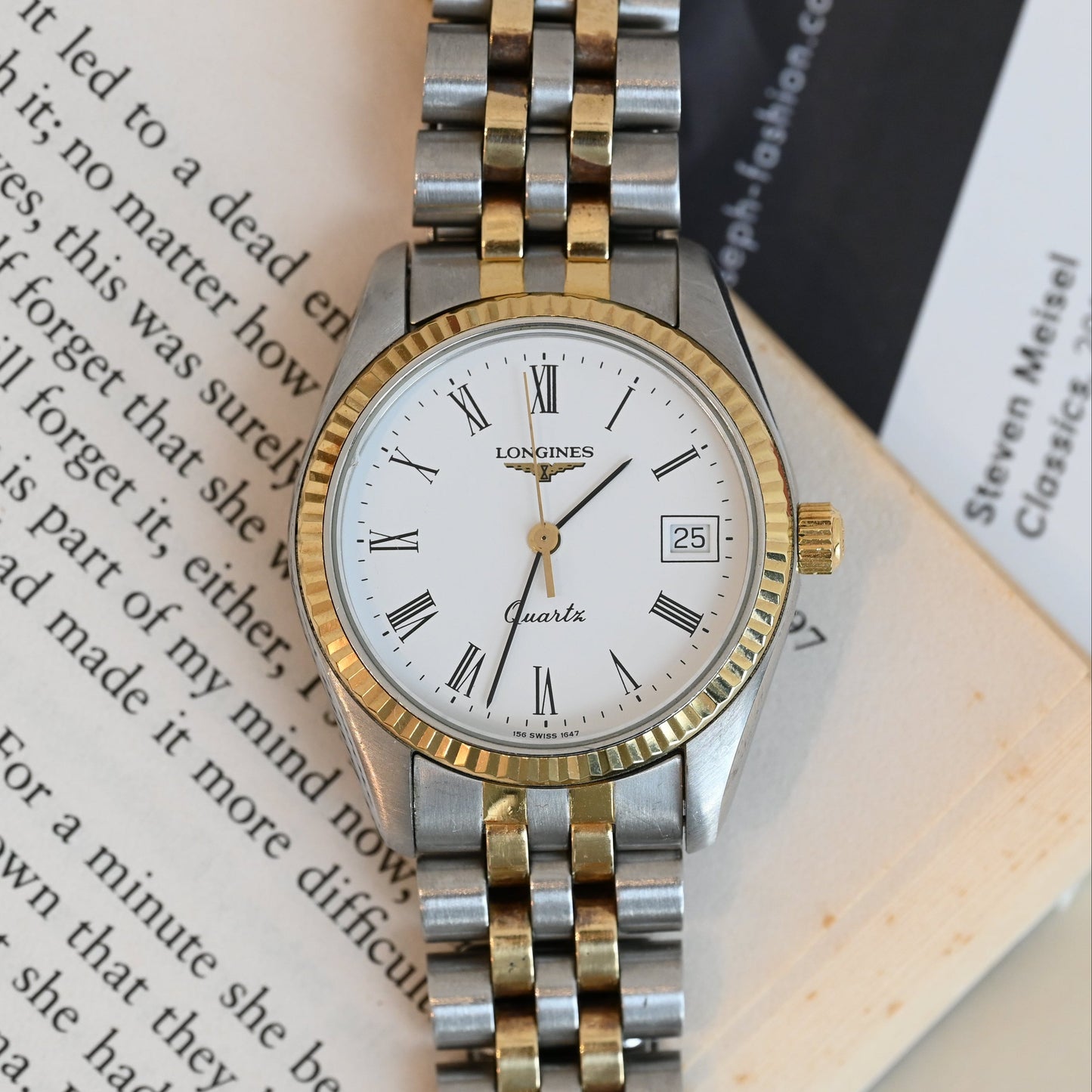 Longines Datejust Fluted Bezel Watch Ref. 156.1647