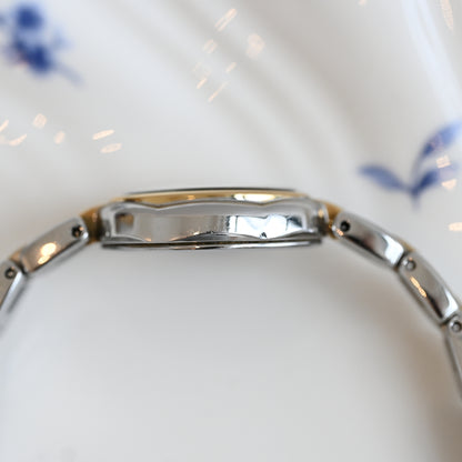 Seiko V110-0AG0 Solar Shell Dial Ladies Watch