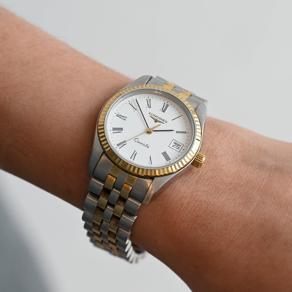 Longines Datejust Fluted Bezel Watch Ref. 156.1647 - Leluxe Vintage Sdn. Bhd.