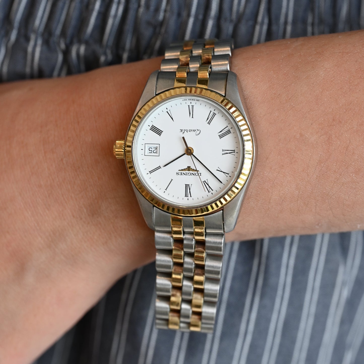 Longines Datejust Fluted Bezel Watch Ref. 156.1647