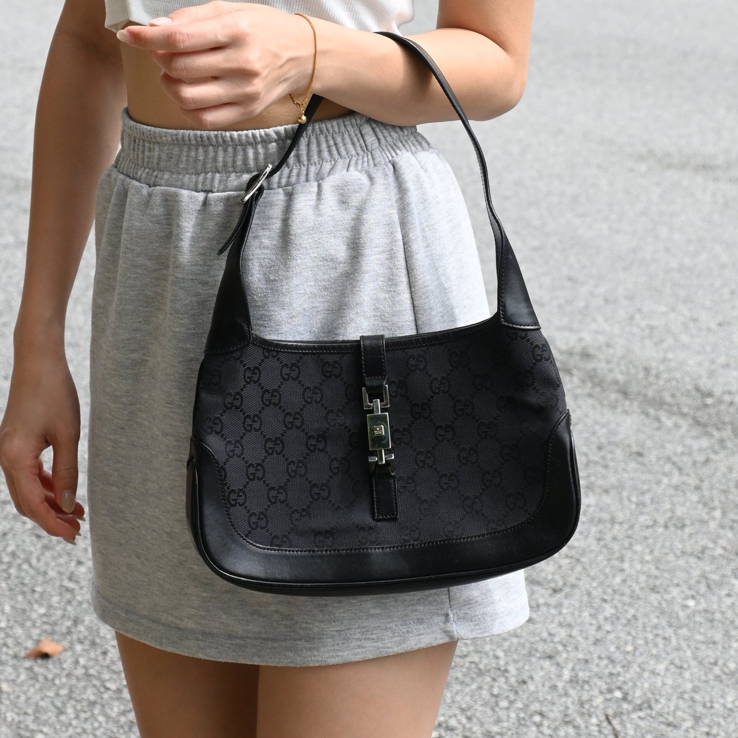 Gucci GG Canvas Small Jackie