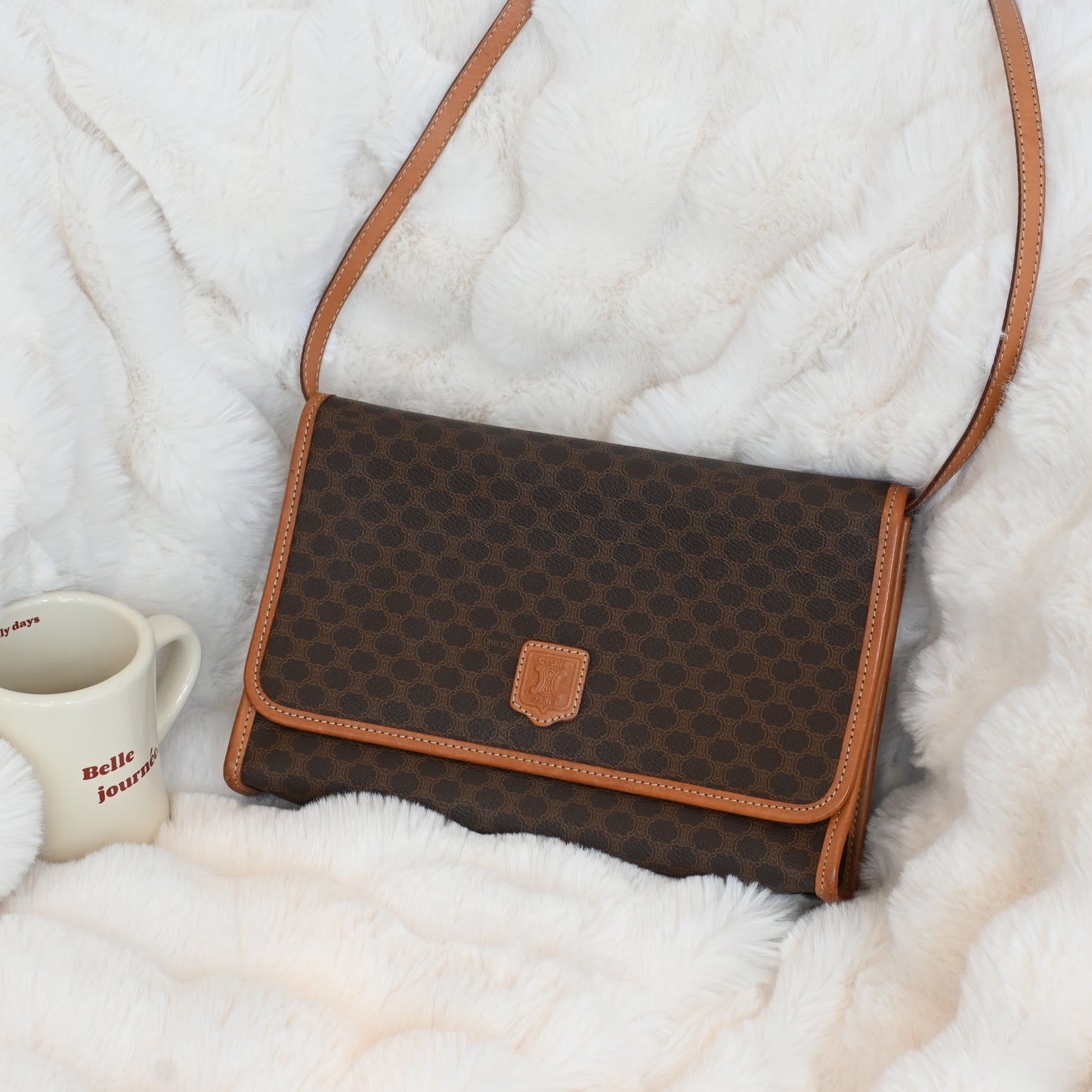 Celine Macadam Crossbody Bag