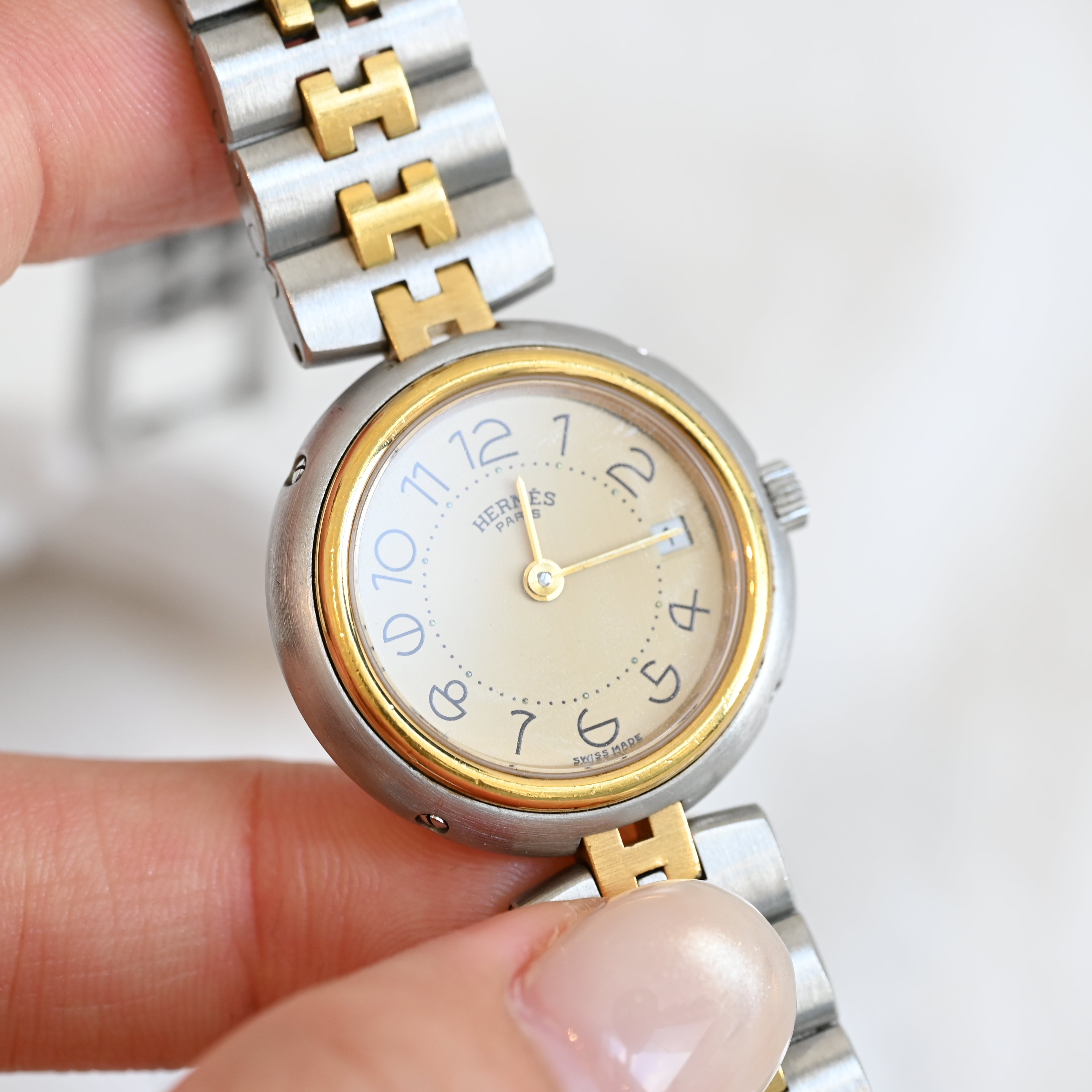 Hermes Profil Clipper Watch Ref. 8666 - Leluxe Vintage Sdn. Bhd.