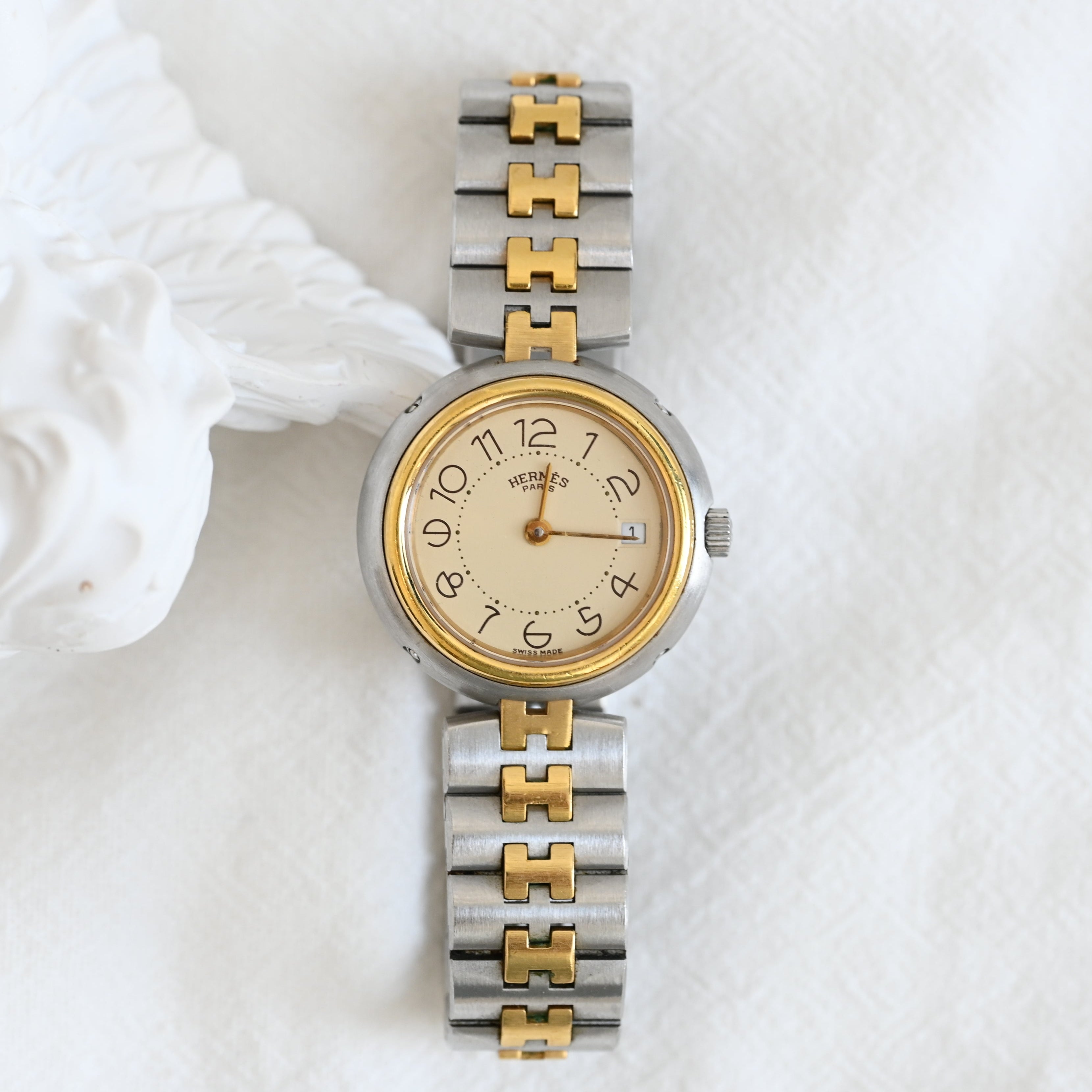 Hermes Profil Clipper Watch Ref. 8666 - Leluxe Vintage Sdn. Bhd.
